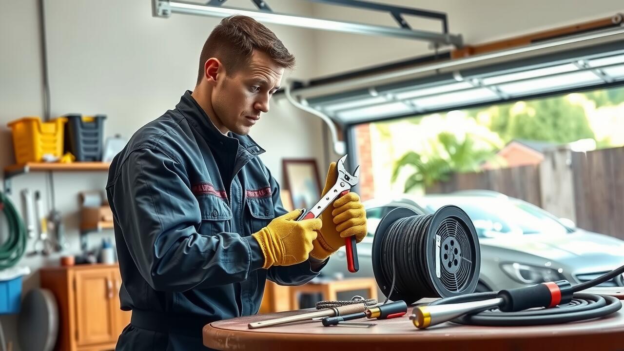 How much does it cost to replace a garage door cable?