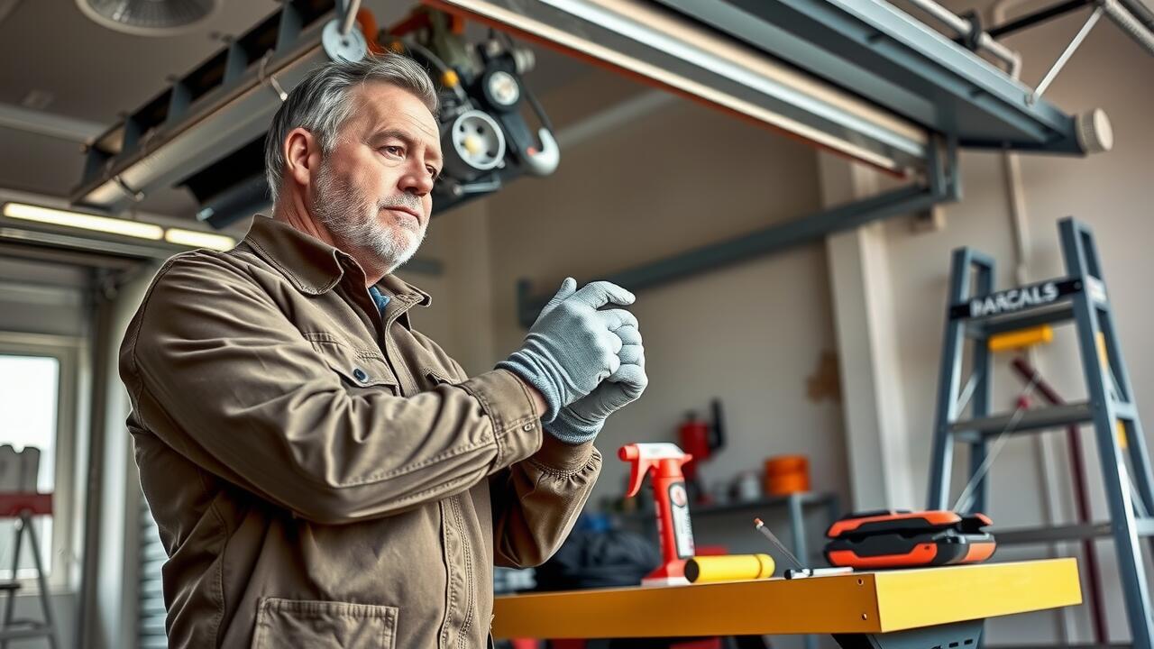 What kind of maintenance does a garage door need?